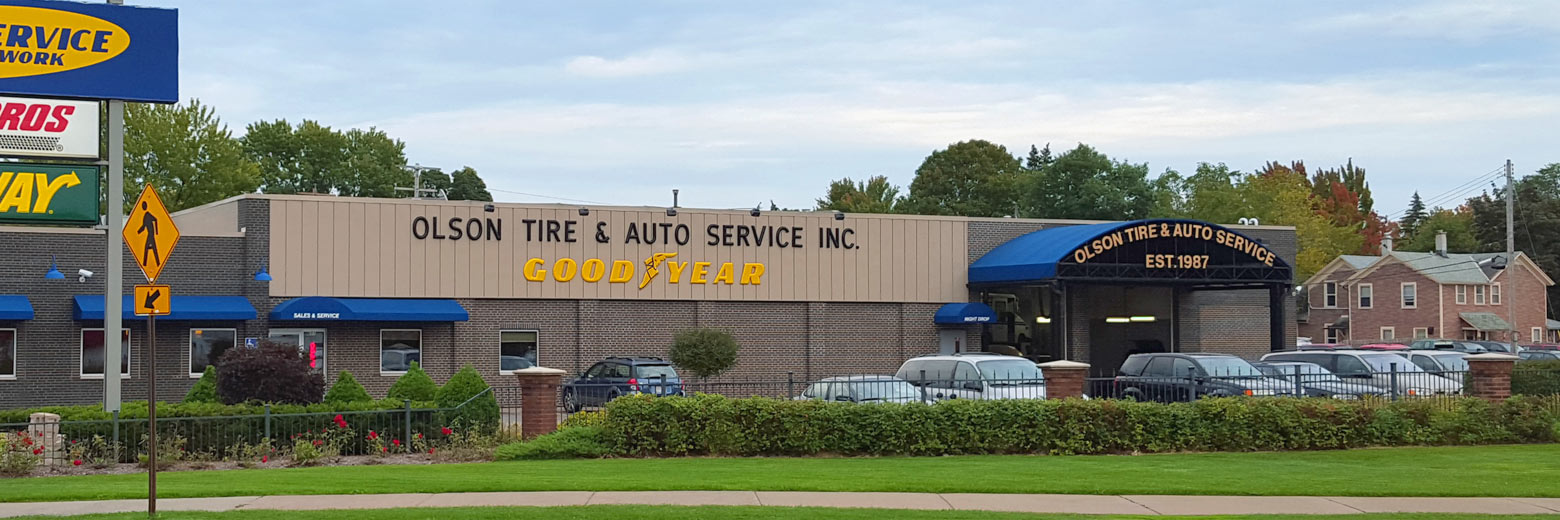 Olson Tire and Auto Service, The Happy Car Place